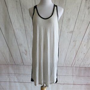 Wilfred Free Black White Sleeveless Summer Dress - Size Large